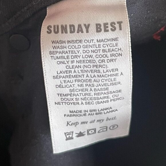 Aritzia Sunday best black mid rise baggy jeans - Picture 9 of 14